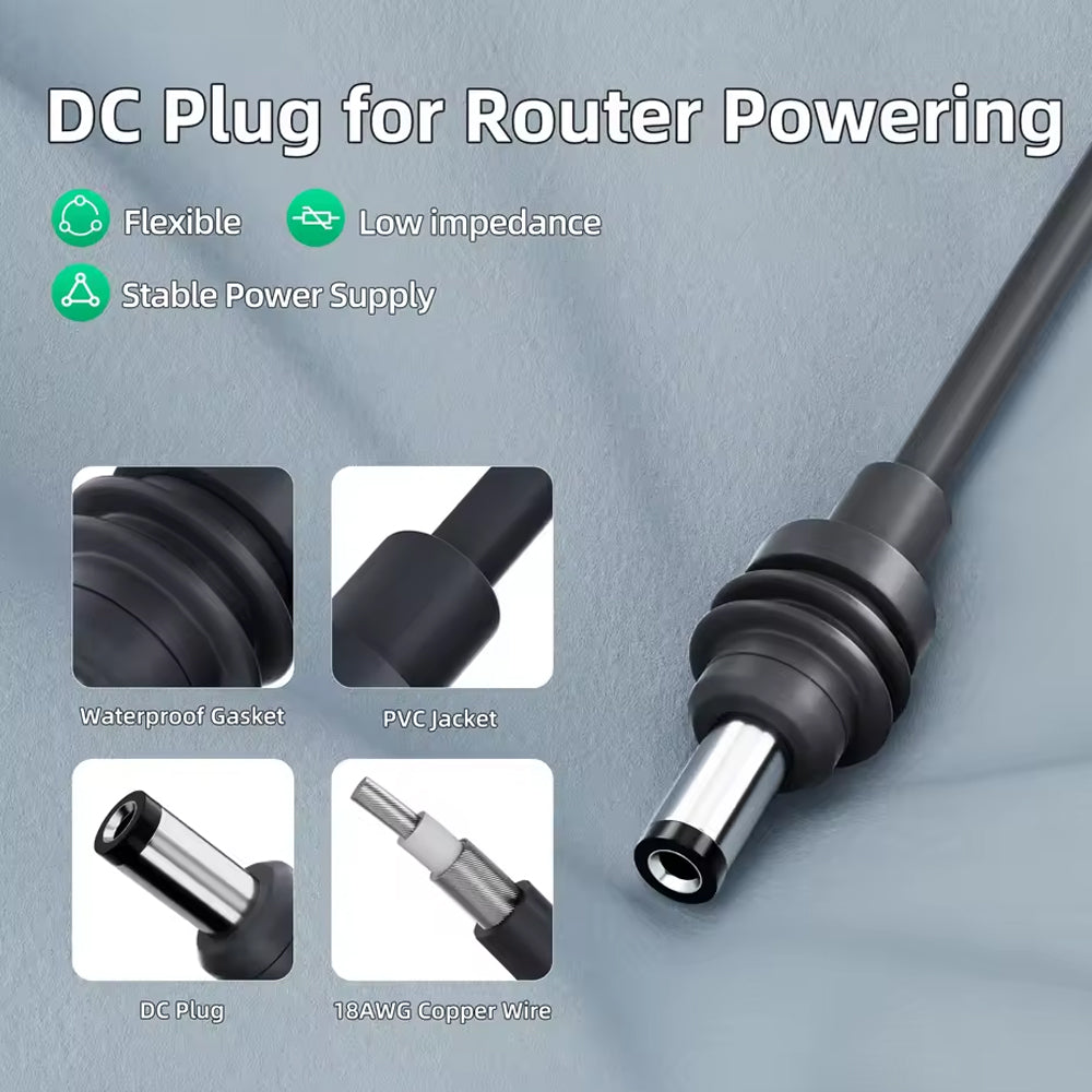 Starlink Gen 3 DC Step Up Converter 9-36V to 57V 4.5A for Starlink Gen 3 Router