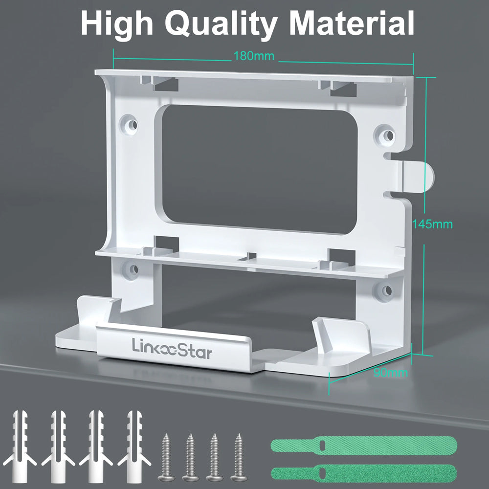 Starlink Gen 3 Router and Power Supply Wall Mount Kit Bracket for Starlink Gen 3