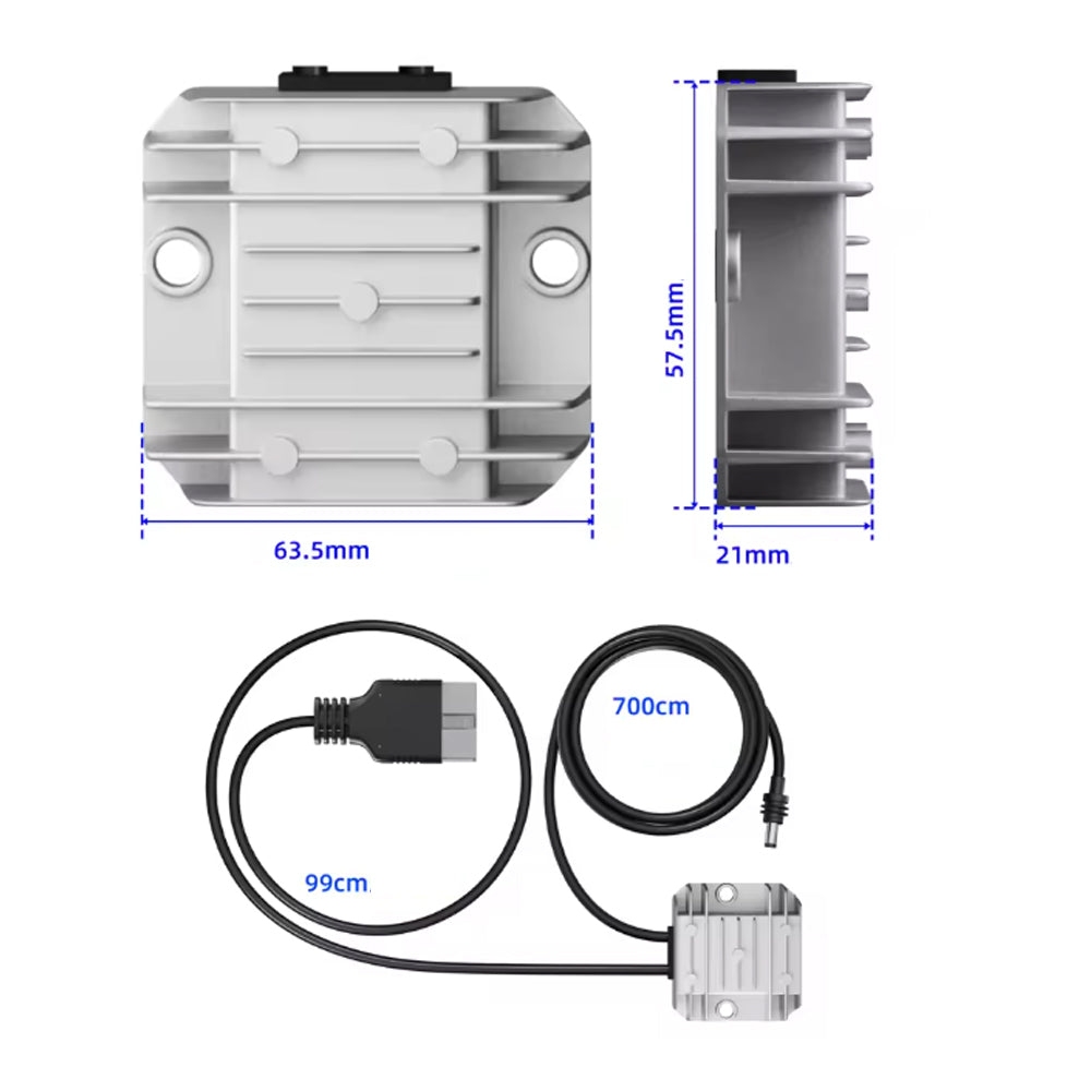 7M Starlink Mini Cable Anderson Plug with Step Up Converter 10-28V to 30V 3.5A