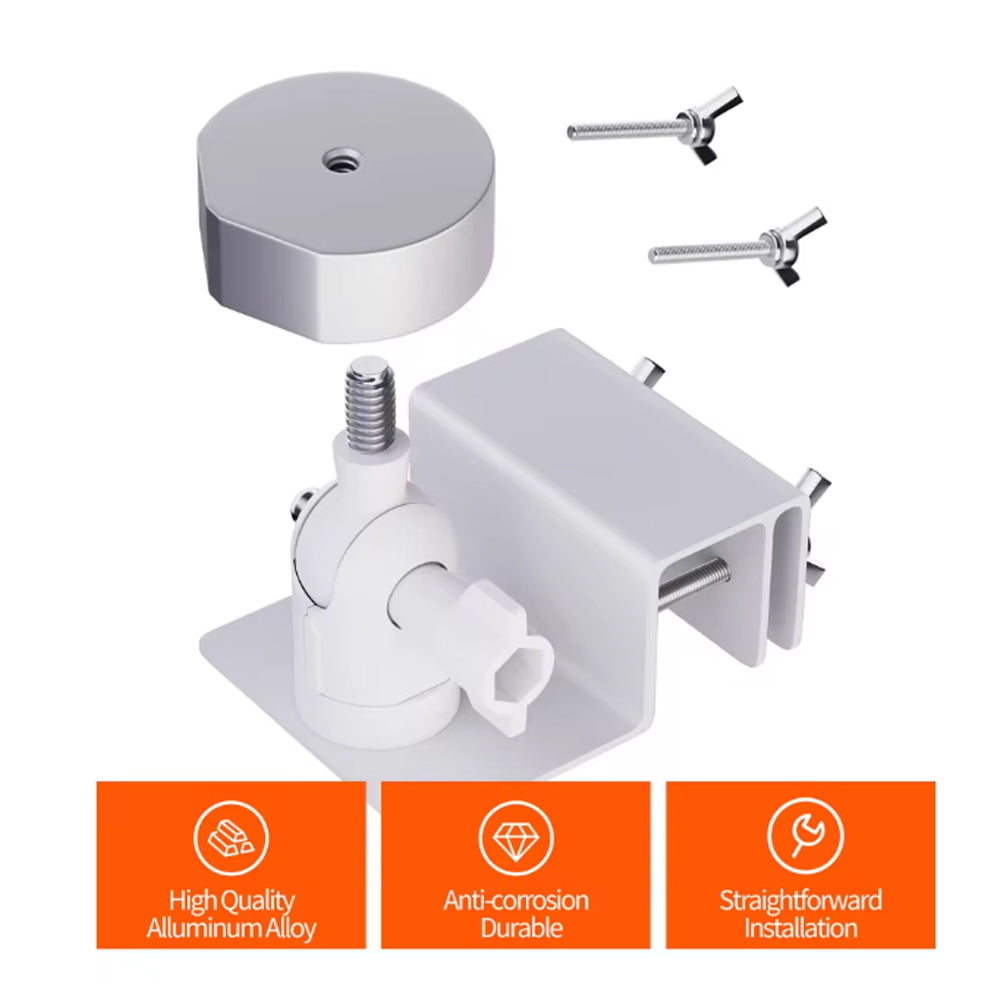 Starlink Mini Gutter Mount Compatible with Original Starlink Mini Pipe Adapter