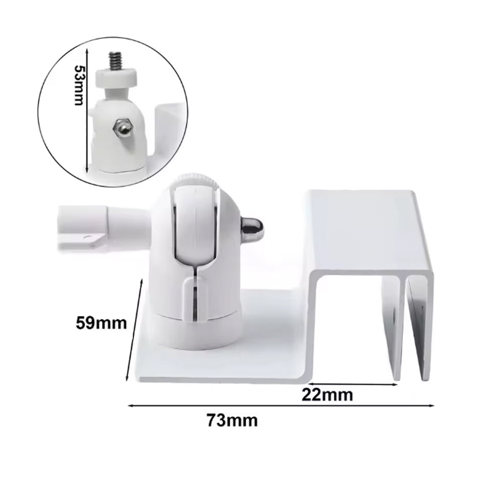 Starlink Mini Gutter Mount Compatible with Original Starlink Mini Pipe Adapter