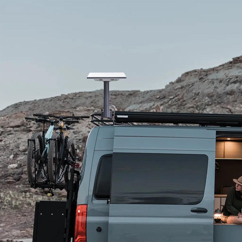 Starlink Mini Pole Mount Ladder Mount with Pipe for OD 20-49mm Pole RV/Roof/Rack