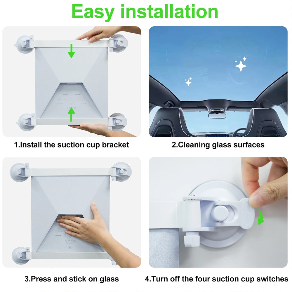 Starlink Mini Suction Cup Mount Starlink Mounting Kit for Car Window Sunroof