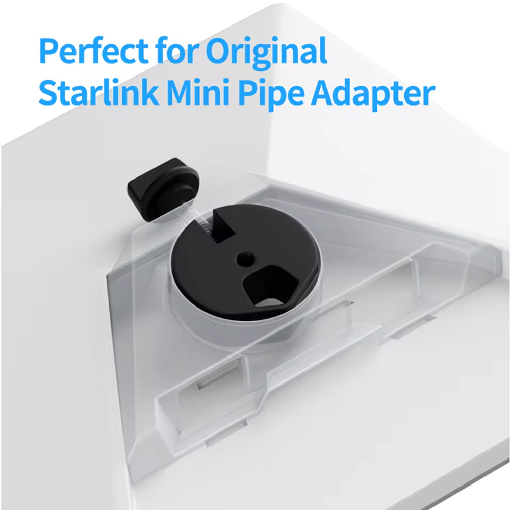 Starlink Mini Tripod Mount Adapter Compatible with Old Version Pipe Adapter