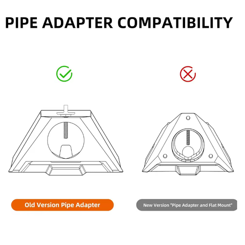 Portable Starlink Mini Tripod Mount with Adapter Work with Original Pipe Adapter