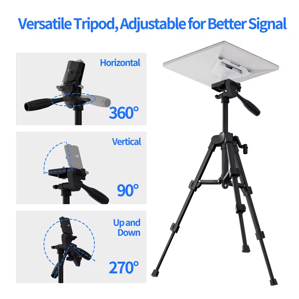 Starlink Mini Tripod Portable Starlink Accessories with Ajustable Height Adapter