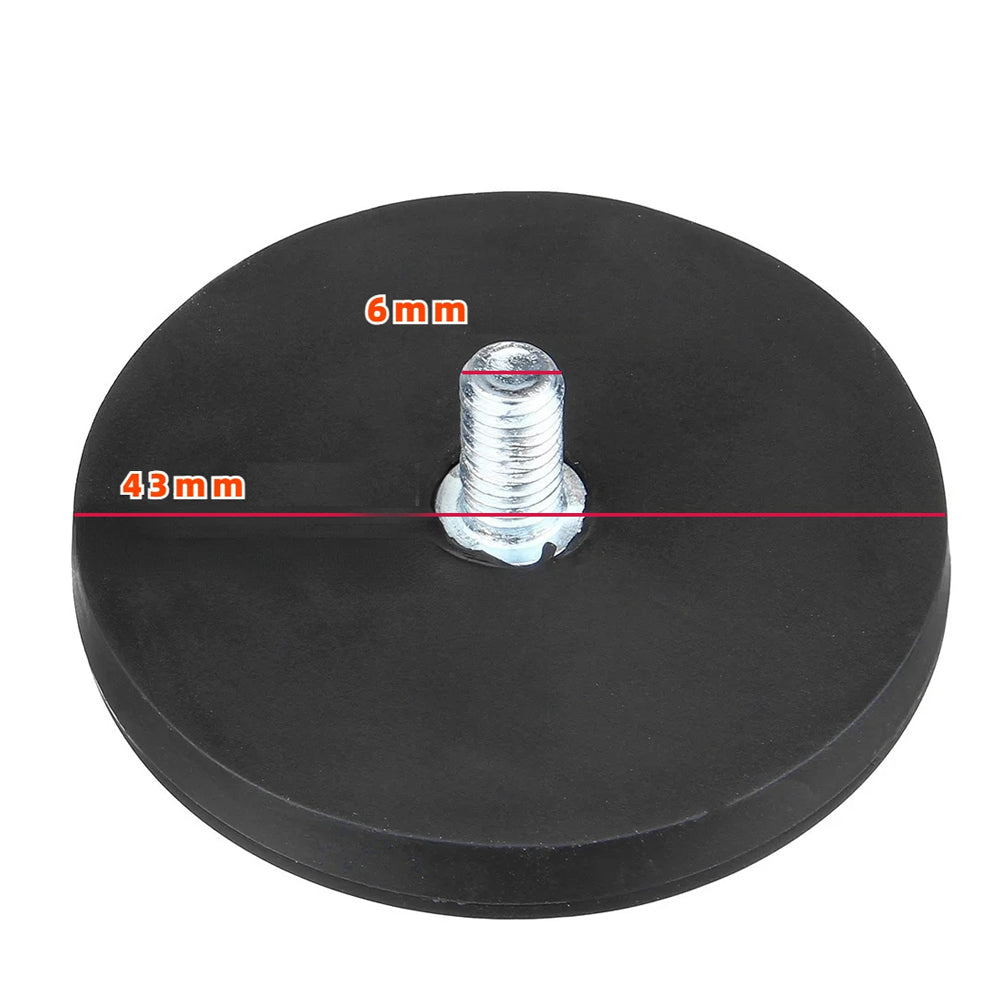 4pcs 43mm Strong Magnetic Base Mount Bracket with M6 Stud for LED Work Light Bar