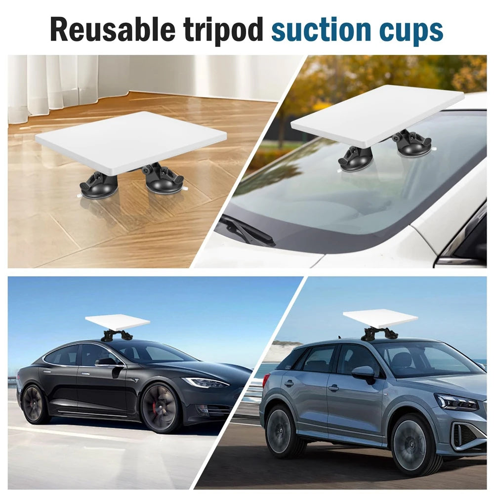 Starlink Mini Suction Cup Mount Adjustable Angle Adapter for Car Window Sunroof