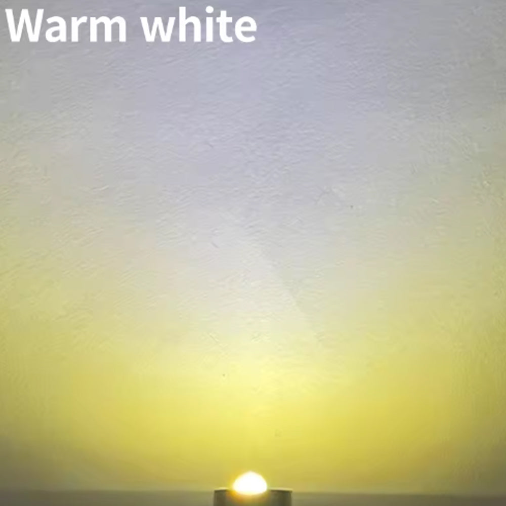 100 x Warm White T10 8SMD 1206 High Brightness LEDs Flat Face 12v (100pcs)