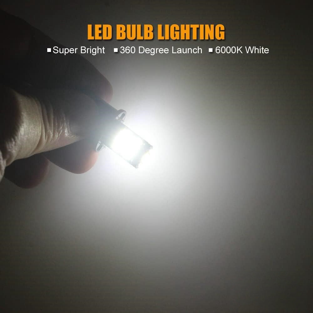 2 x T10 Cool White 26SMD 4014 Style Super Bright T10 LED Globes (2pcs)