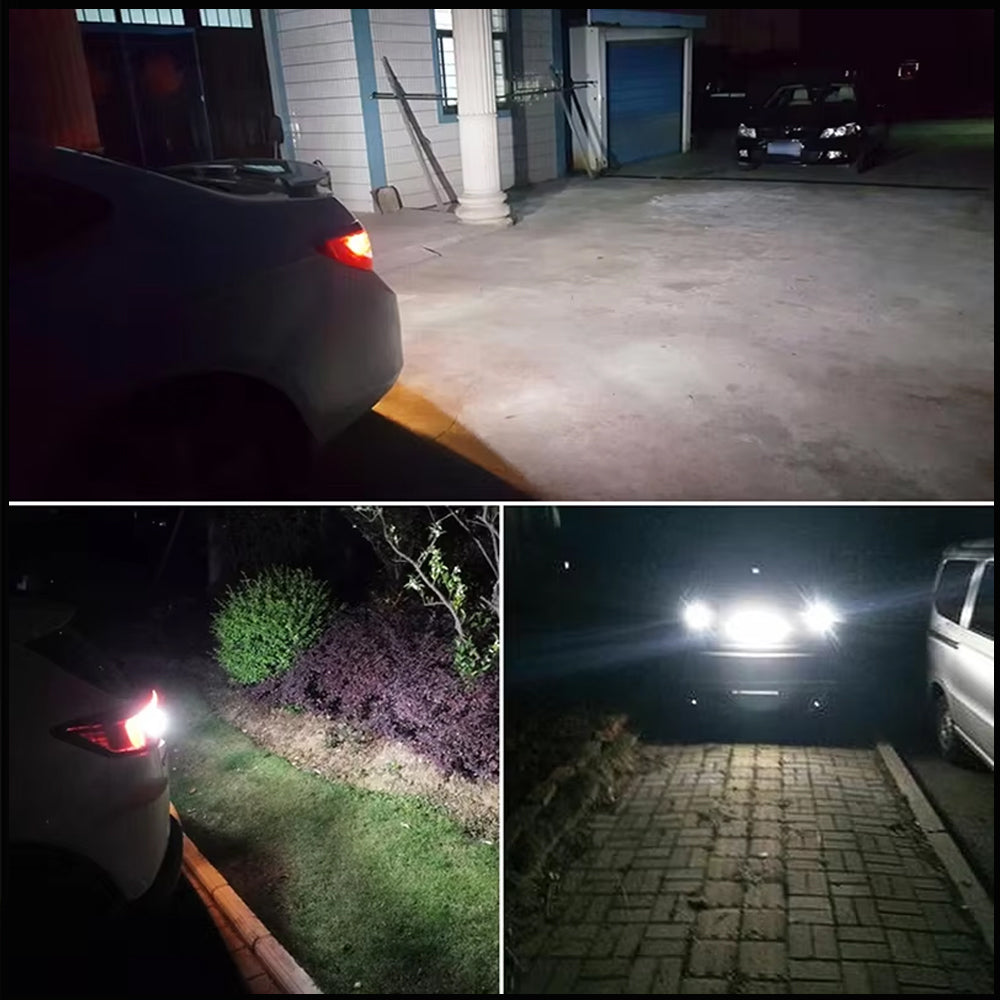 4 x T15 White LED 54x4014smd 12v-24v Multivolt Canbus LEDs White Super Bright