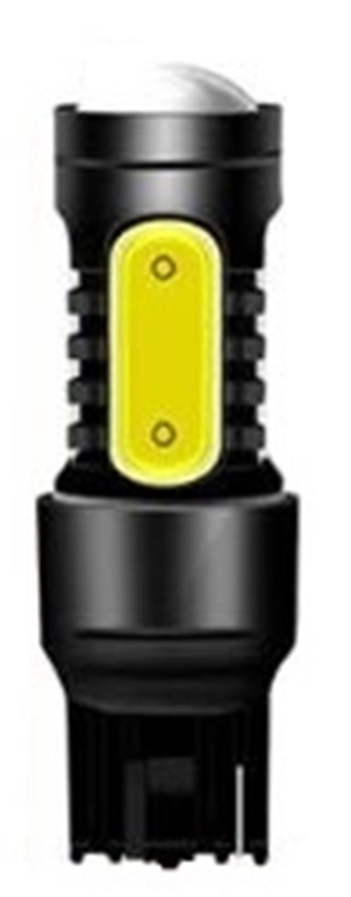 2 x T20 7440 12v Yellow LED 5smd COB 360 degress super Bright (2pcs)