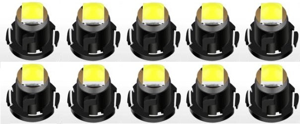 10 x T4.2 Neo 10mm 3030smd 12v Blue Dash illumination LEDs Blue T4 (10pcs)