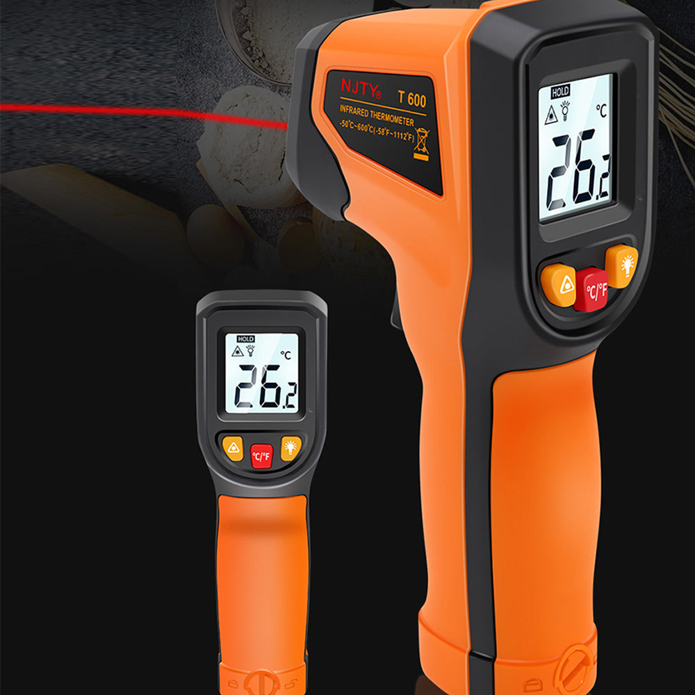 Laser Infrared Digital Thermometer -50-600 degree 2 x AAA Get Quick Temp Reading