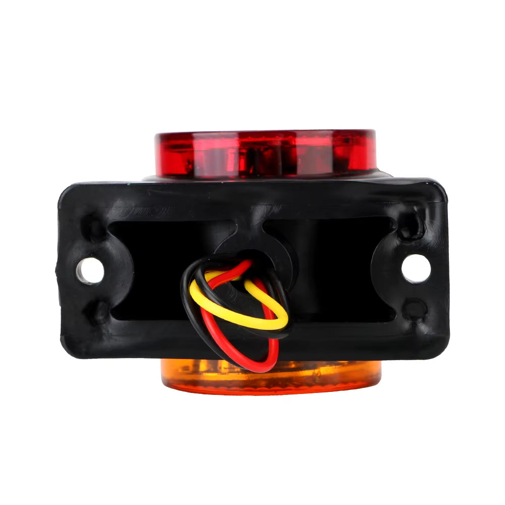 1 x LED Side Marker Lamp Red Amber LED Trailer Truck Caravan Marker Light