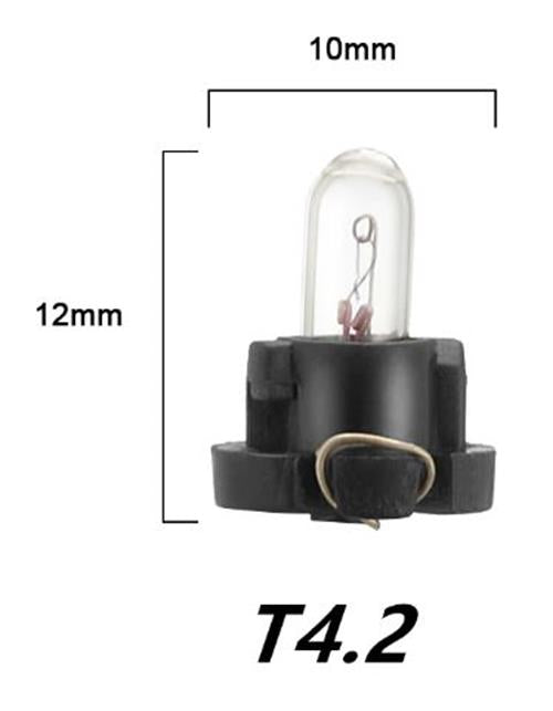 10 x T4.2 NEO 1.4w NEO Canbus Standard Neo Incandescent Globes (10pcs)