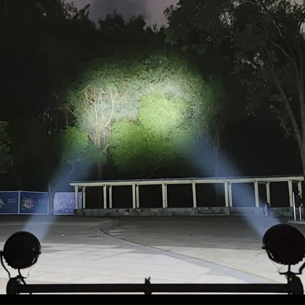 2 x LED Work Lights 60W Round 98mm 12V-24V 6500K Flood Beam LED Flood Lamps