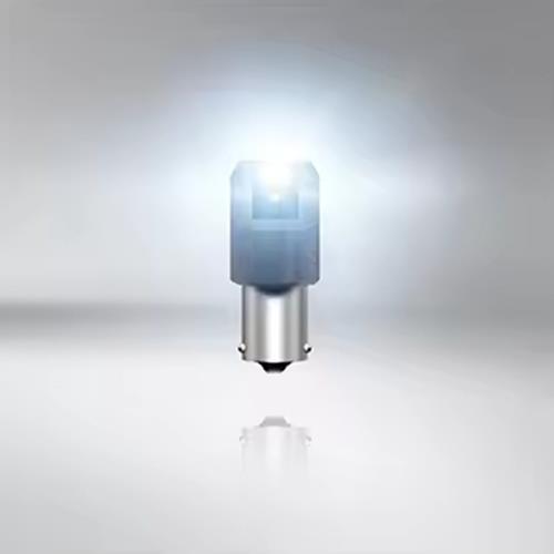 2 x OSRAM 1156 BA15S Cool White LED Globes 12V P21W Signal Light Reverse Lamp