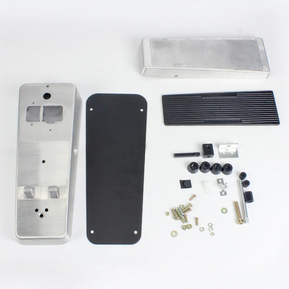 Wah Wah Guitar Effects Pedal Enclosure Foot Control Plain Aluminium Box GEP-2