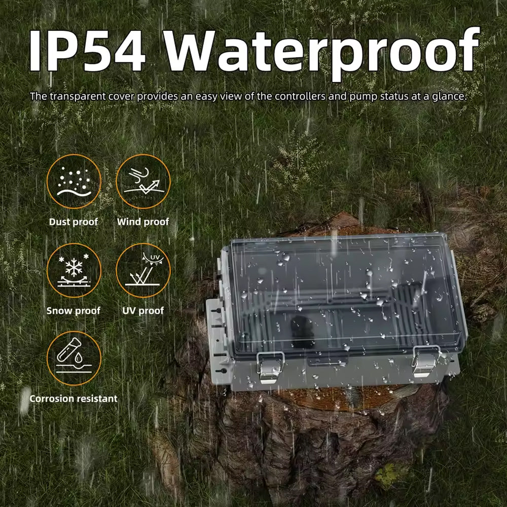 Waterproof Outdoor Electrical Box 224x142x111MM Extension Cord Cover Connection