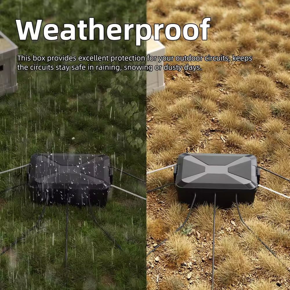 Waterproof Outdoor Electrical Box 320x212x132MM Extension Cord Cover Connection