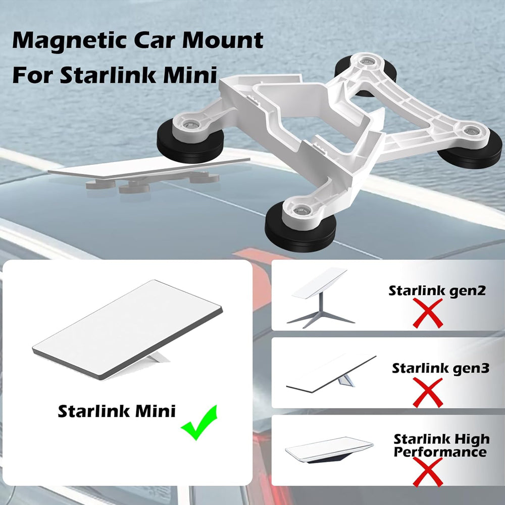 Starlink Mini Magnetic Mounting Bracket Starlink Mini Car Roof Magnetic Mount