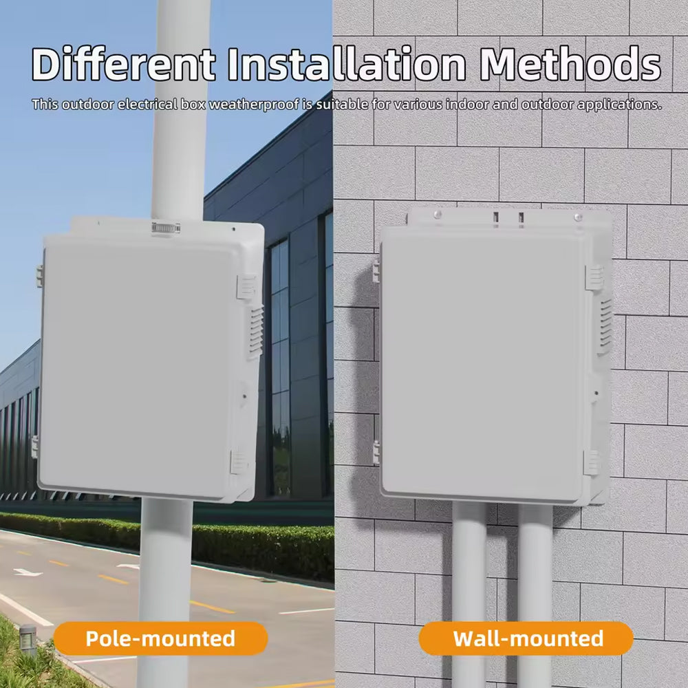 Waterproof Outdoor Electrical Box 400x280x150MM Junction Enclosure Box with Fan