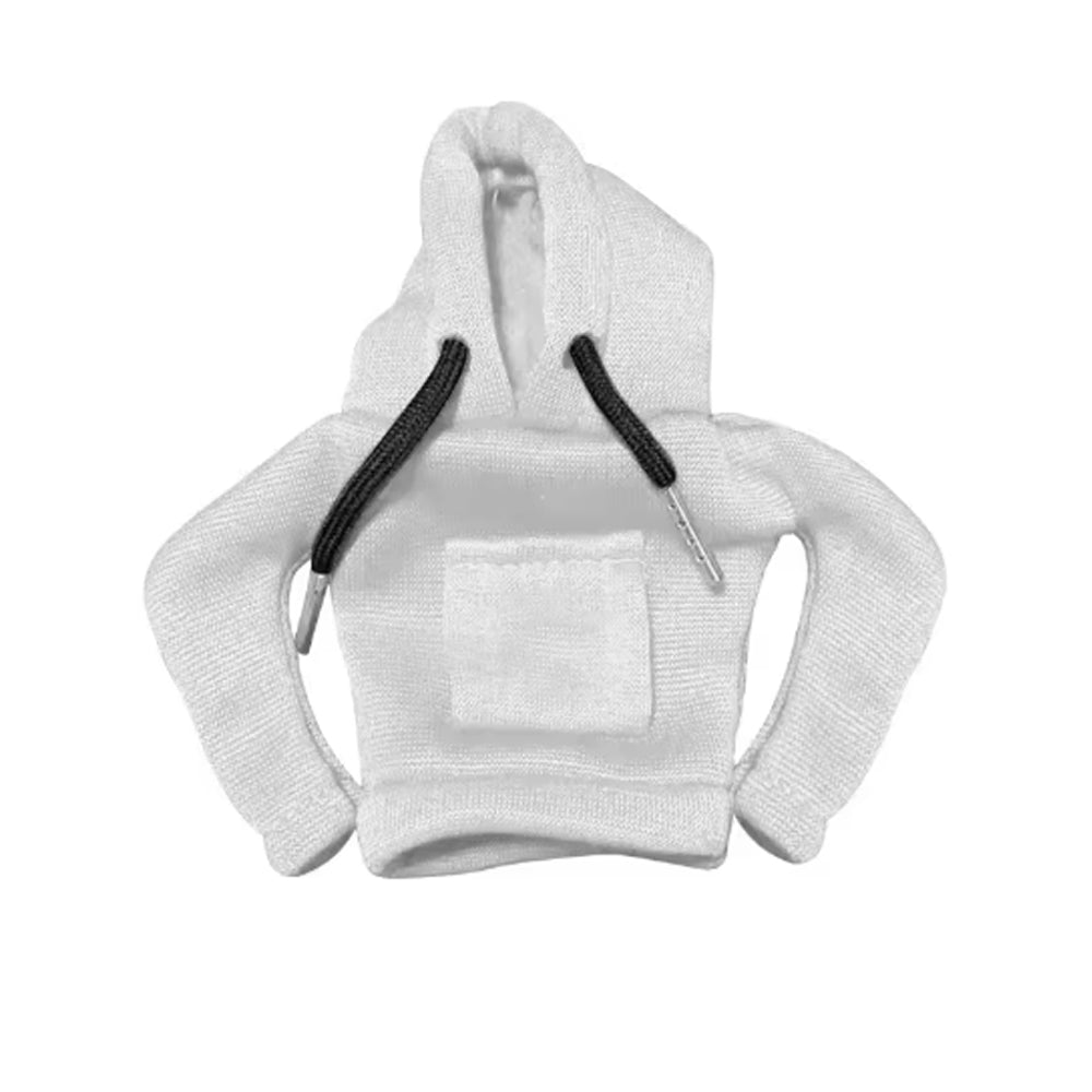 White Hoodie Car Gear Shift Knob Cover Gearshift Handle Gear Lever Cover