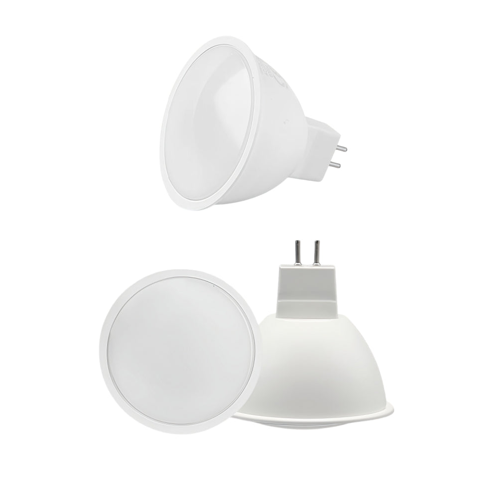 16 x MR16 5W LED Spotlight AC/DC 12-24V 120 Degree 6000K Cold White Downlight