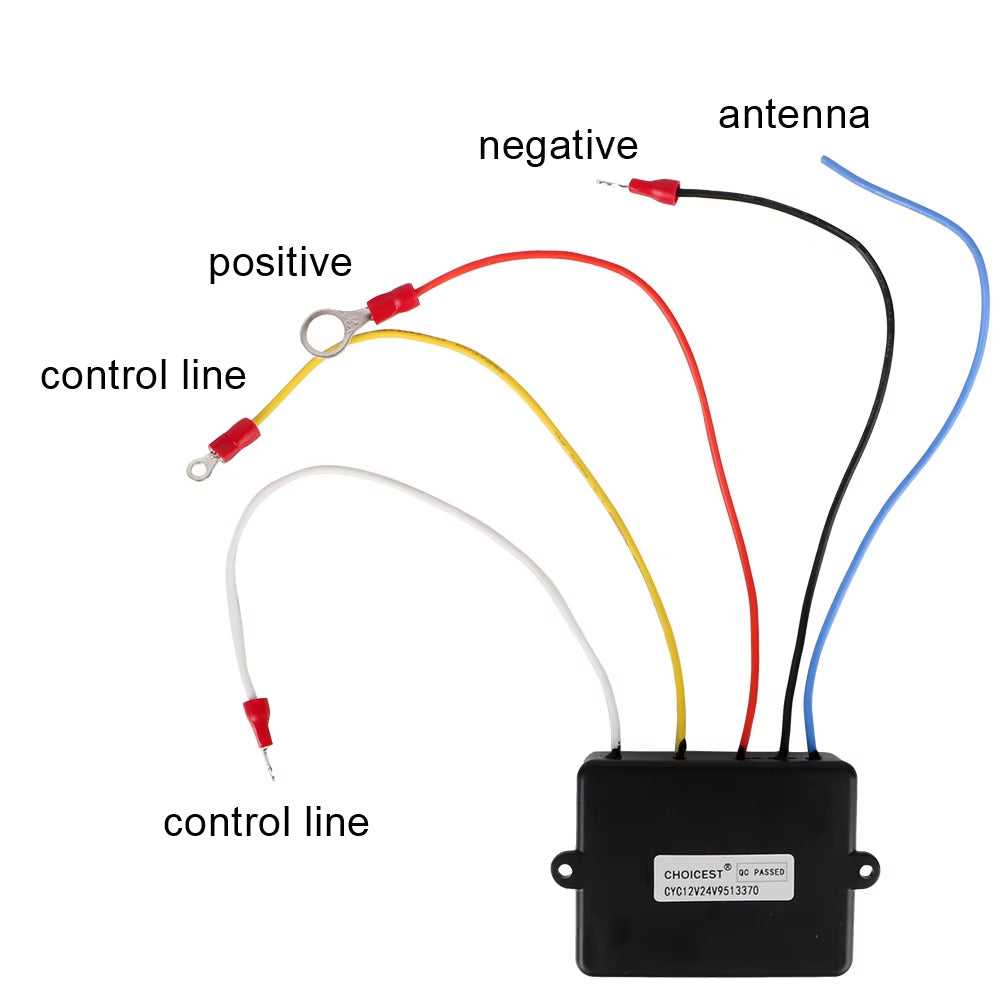12V/24V Wireless Winch Switch Controller Remote Control System for Car Truck