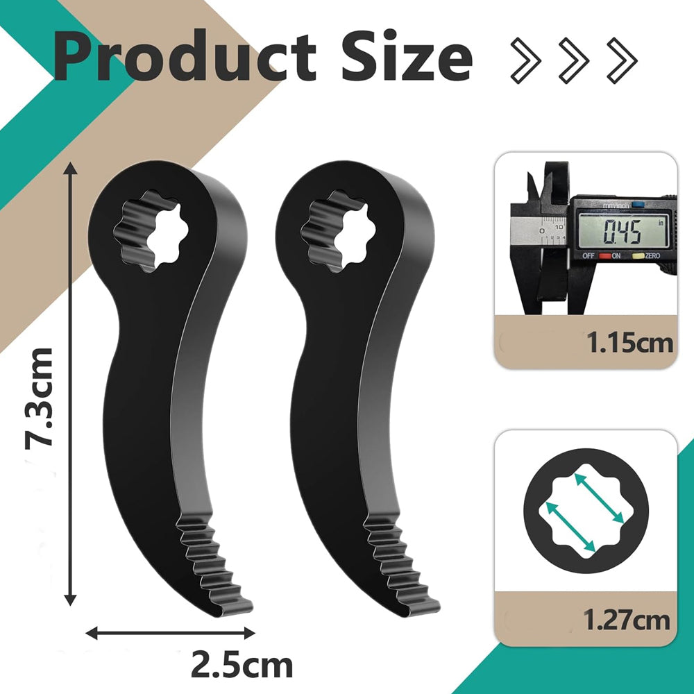 1x Pry Bar Wrench Octagonal Crowbar Adapter Fit 12.7mm Ratchet Axle Car Repair