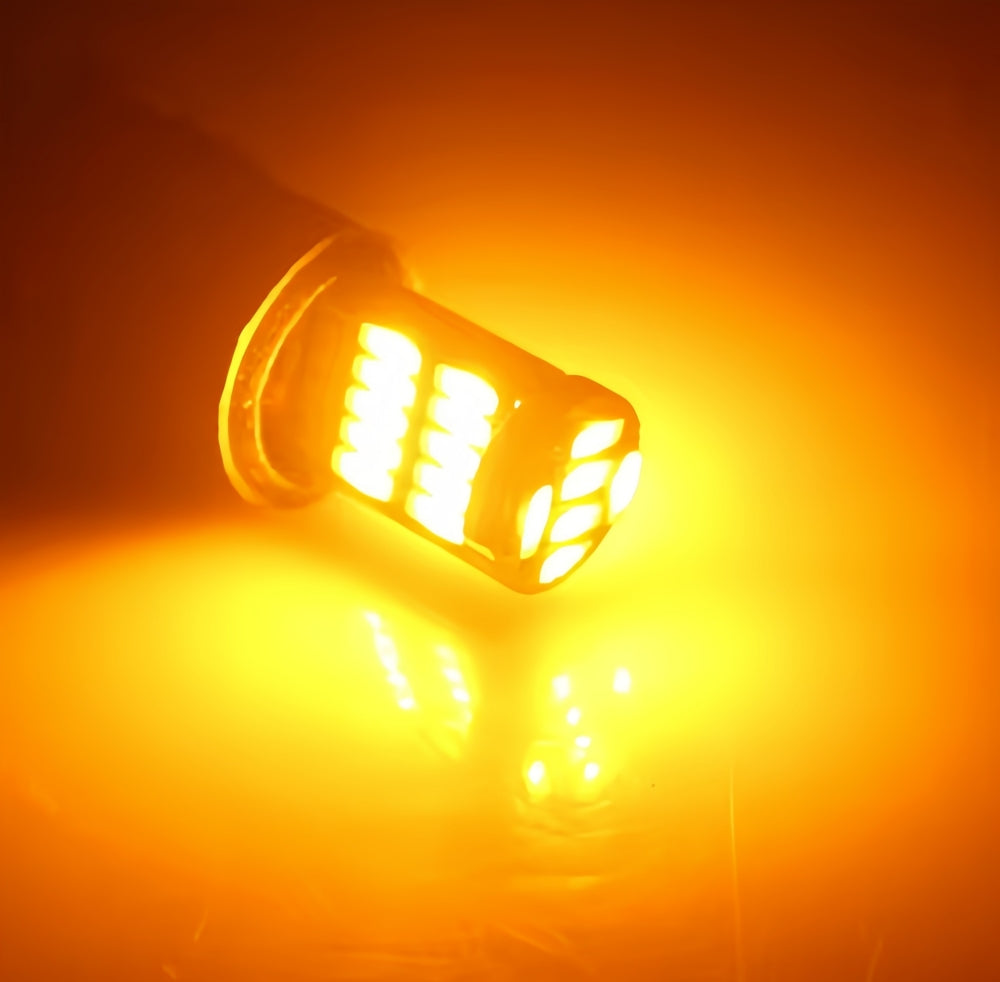50 x T10 Yellow 26SMD 4014 Style Super Bright T10 LED Globes (50pcs)