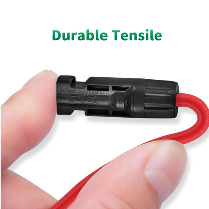 Pair 5M 10AWG 6mm² Solar Panel Extension Cable with Female and Male Connector