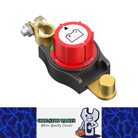 250A Top Post Battery Disconnect Switch 12-48V RV Car Boat Marine Cut Off Switch