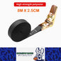 8M x 2.5CM Black Heavy Duty Ratchet Strap Cargo Luggage Tie Down Ratchet Strap