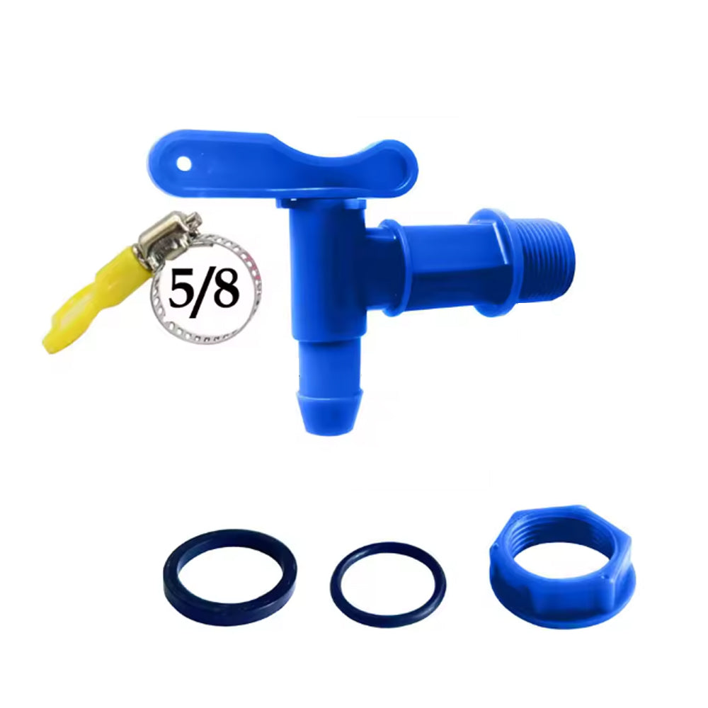 3/4" IBC Drum Tap Faucet NPT Adapter Valve for Water Tank Garden Hose Brew