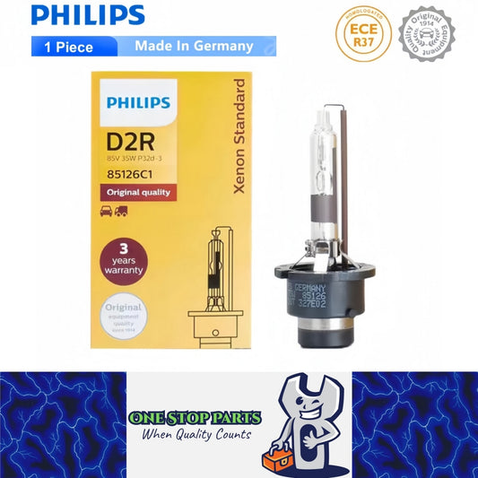 1 x PHILIPS D2R HID Xenon Globe 4200K Headlight Original Philips D2R HID Bulb