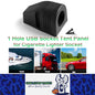1 Hole USB Socket Tent Panel USB Outlet Tent Panel for Cigarette Lighter Socket