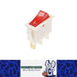1 x Rocker Switch 31x14mm ON/OFF 3 Pin SPST KCD3 Switch Red LED Light