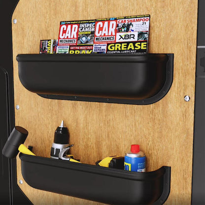 1pc Van Camper Universal Fit Storage Pocket Shelf Racking Tool Car Storage