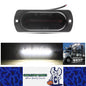 1 x White LED Front Marker Lamp 100x38mm 12-24V 15LEDs Front Marker Signal Light
