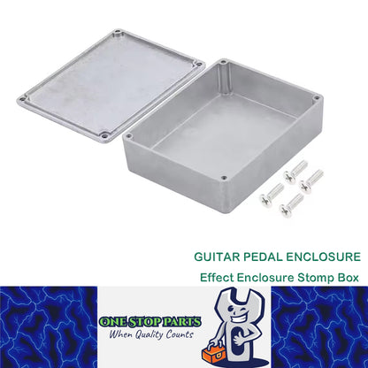 1 x 1590XX 1790NS Guitar Pedal Enclosure Aluminum Stomp Box Case 145x121x39.5mm