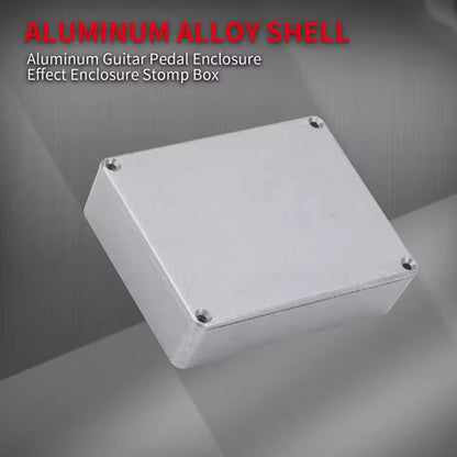 1 x 1590XX 1790NS Guitar Pedal Enclosure Aluminum Stomp Box Case 145x121x39.5mm
