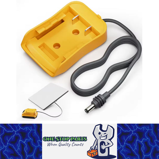1 x 1M Starlink Mini DC Power Cable to Dewalt 18V-20V Battery Adapter