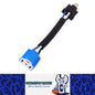 1 x Female-Male H4 Plug 3 Pin Suits H4 Globe Adaptor Adaptor Suit H4 Headlight