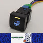 1 x Wheel Heating Push Button Switch for Toyota Camry 2018 Rav4 2020 Prado 150