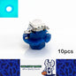 10 x IceBlue T5 Cap B8.4D 5050 SMD Instrument Light Twist & Lock LED Dash Light
