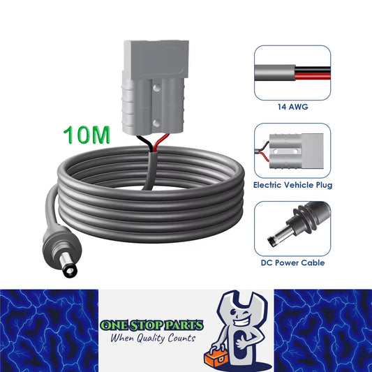 10M Starlink Mini Power Cable DC Cable to Anderson Plug 50A Connetor Socket