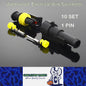 10 Sets 1 Pin Way AMP Waterproof Connector Car Electrical Wire Connectors Plugs