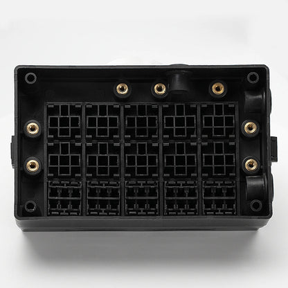 12V Fuse Relay Box 10 Relay Slots 15 ATC/ATO Fuses Holder for Car Truck Marine